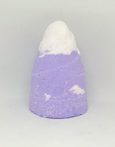 Lavender bath bomb - unicorn horn